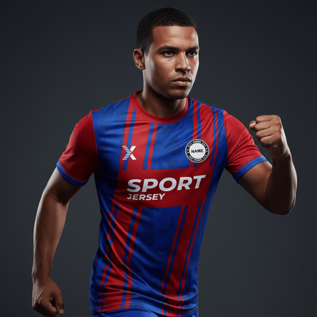 XTeamwear Soccer Jersey Red / S Affirmative - Custom Soccer Jersey for Men Sublimation