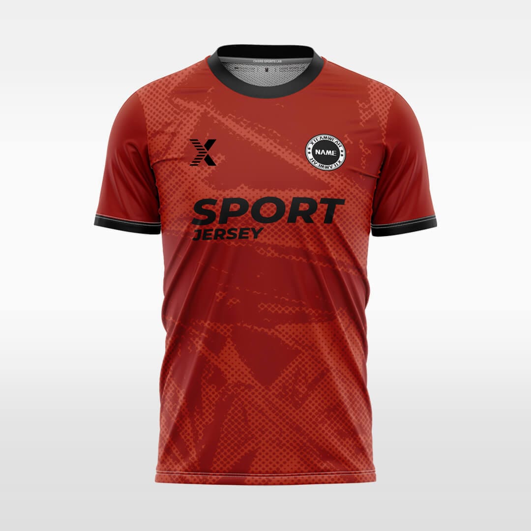 XTeamwear Soccer Jersey Red / S Concise- Custom Soccer Jersey for Men Sublimation