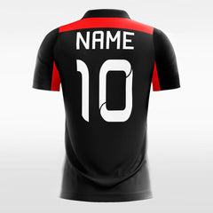XTeamwear Soccer Jersey Retro Black Stripe - Custom Kids Soccer Jerseys Design Online
