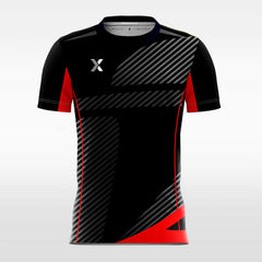 XTeamwear Soccer Jersey Retro Black Stripe - Custom Kids Soccer Jerseys Design Online