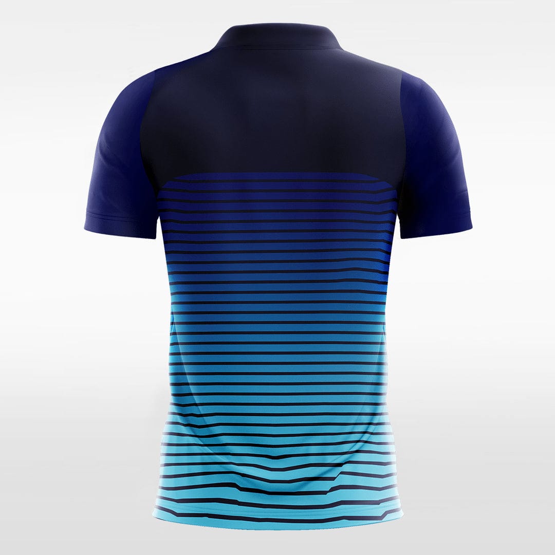 XTeamwear Soccer Jersey Retro Gradient Pinstripe - Kids Custom Soccer Jerseys Design