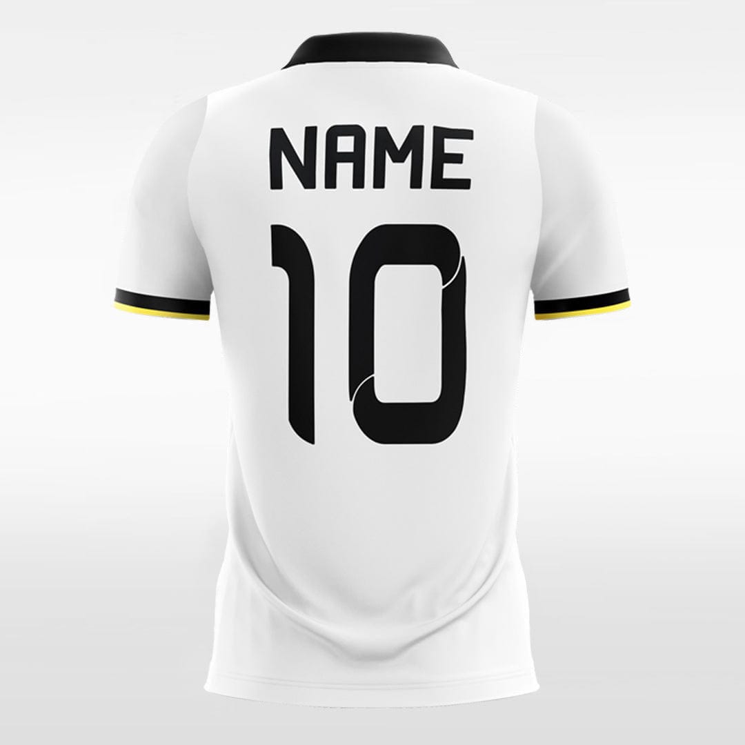 XTeamwear Soccer Jersey Vintage 3D Gradient - Custom Kids Soccer Jerseys Design White