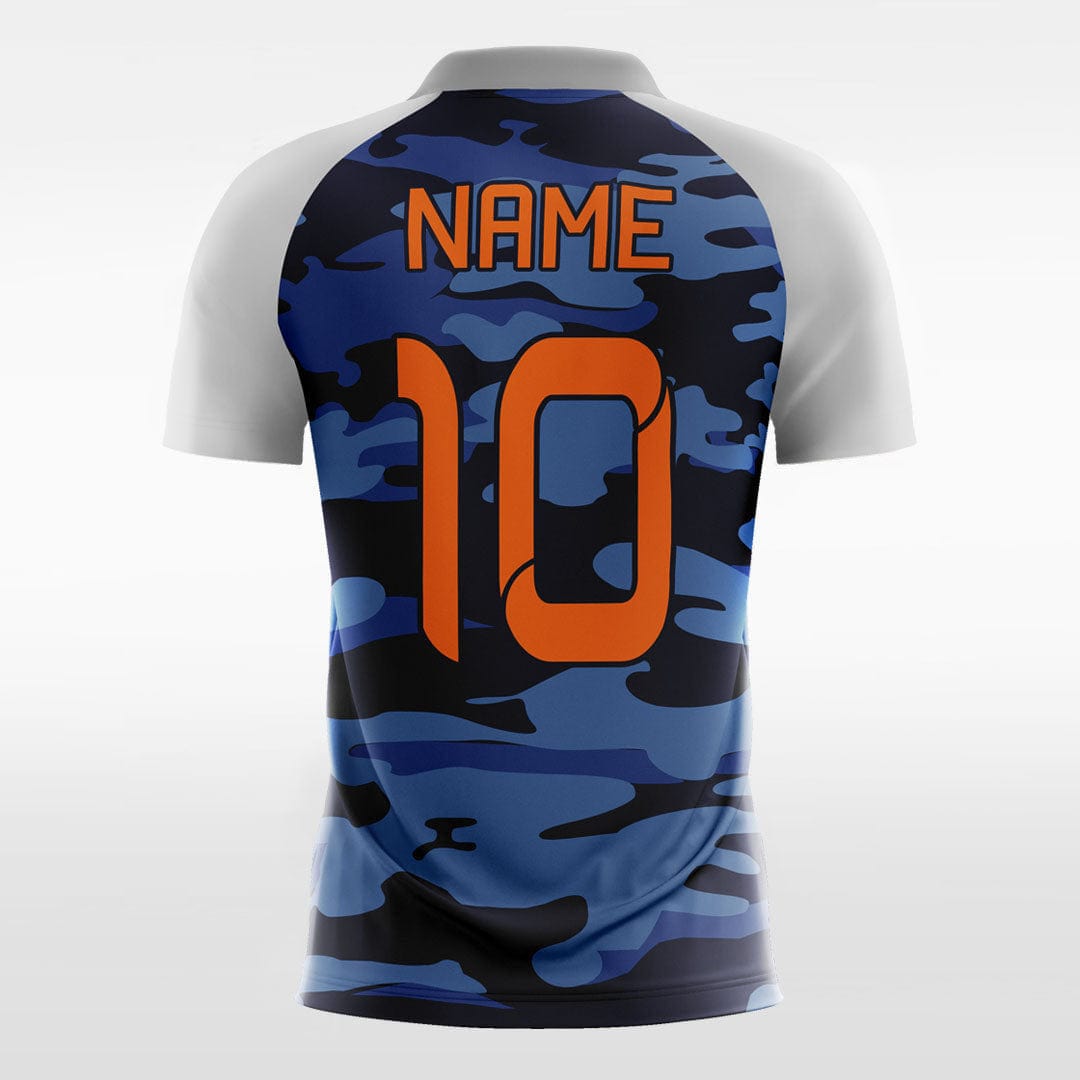 XTeamwear Soccer Jersey Vintage Camouflage - Custom Kids Soccer Jerseys Design Split