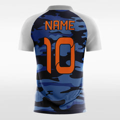 XTeamwear Soccer Jersey Vintage Camouflage - Custom Kids Soccer Jerseys Design Split