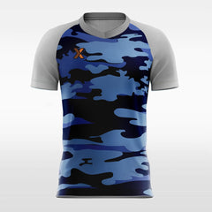 XTeamwear Soccer Jersey Vintage Camouflage - Custom Kids Soccer Jerseys Design Split