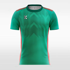 XTeamwear Soccer Jersey Vintage Green - Custom Kids Soccer Jerseys Design Graphic