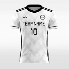 XTeamwear Soccer Jersey White / XS Vintage Check White - Women Custom Soccer Jerseys Design