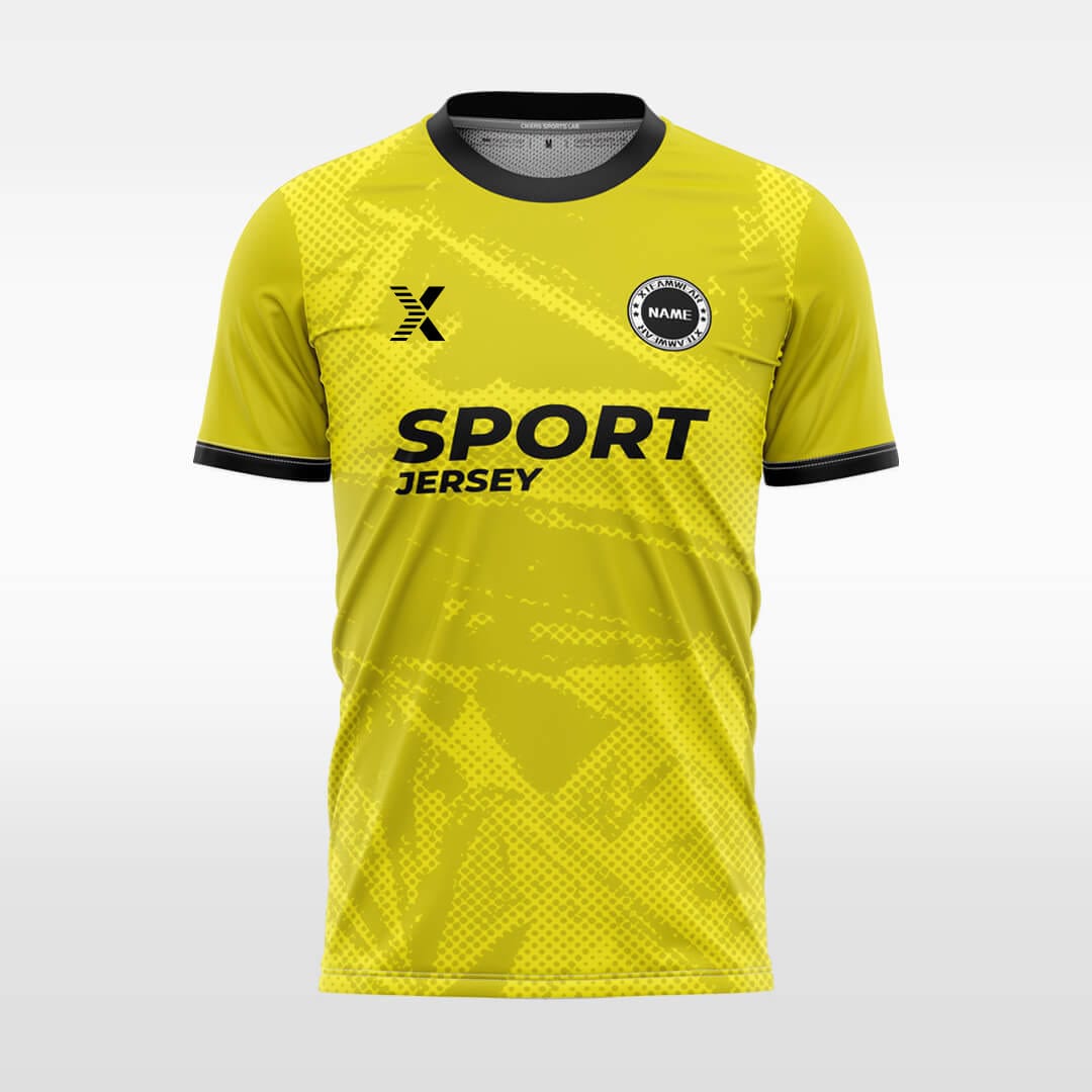 XTeamwear Soccer Jersey Yellow / S Concise- Custom Soccer Jersey for Men Sublimation