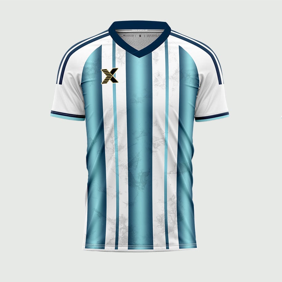 XTeamwear Soccer Uniforms 2026 Global Elite Series - Custom Design Soccer Jersey for Men Sublimation（light blue）