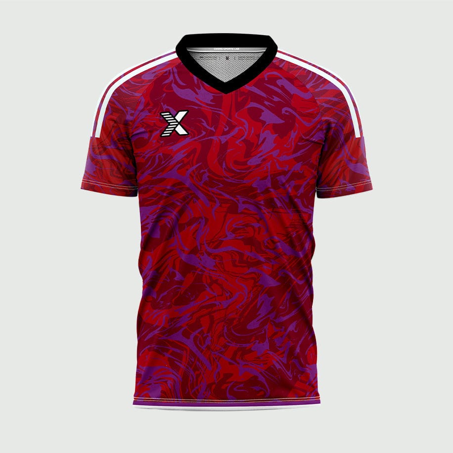 XTeamwear Soccer Uniforms 2026 Global Elite Series - Custom Design Soccer Jersey for Men Sublimation（Rose red）