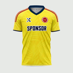 XTeamwear Soccer Uniforms 2026 Global Elite Series - Custom Design Soccer Jersey for Men Sublimation（Yellow）