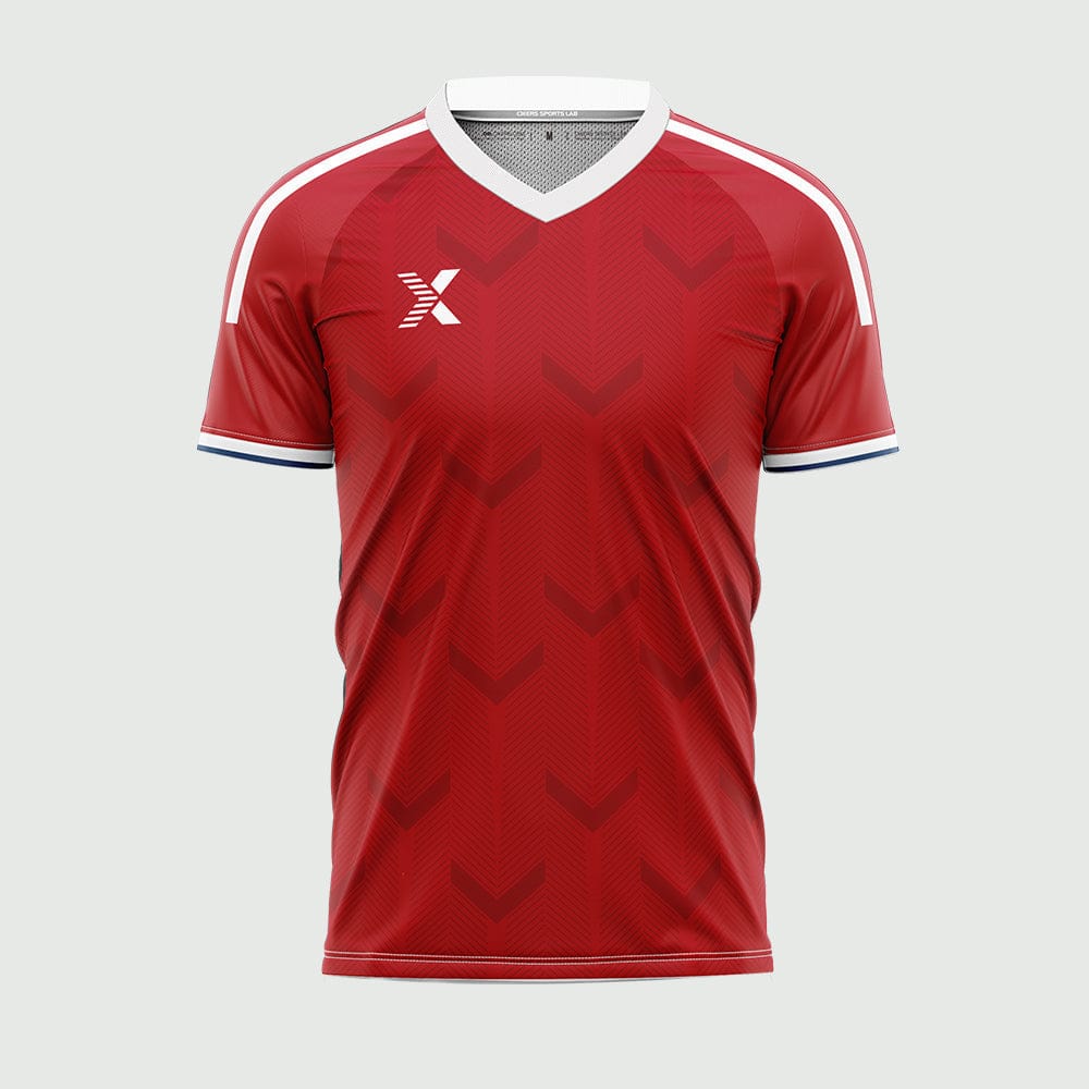 XTeamwear Soccer Uniforms 2026 Global Elite Series - Custom Soccer Jerseys Kit Sublimated for Team（red arrow）