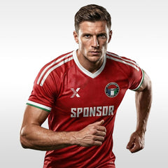 XTeamwear Soccer Uniforms 2026 Global Elite Series - Custom Soccer Jerseys Kit Sublimated for Team（red arrow）