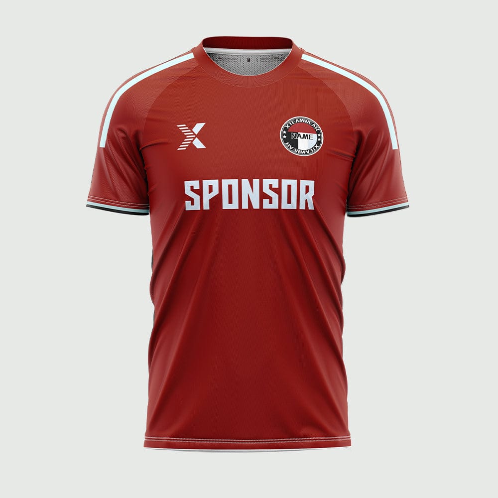 XTeamwear Soccer Uniforms 2026 Global Elite Series - Custom Soccer Jerseys Kit Sublimated for Team（Sports Red）