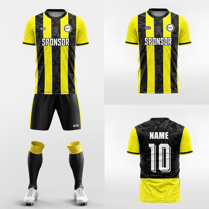 XTeamwear Soccer Uniforms Abstract Art - Custom Soccer Jerseys Kit Sublimated for Team