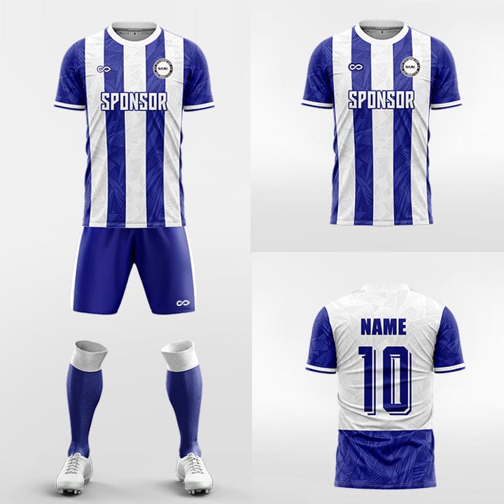 XTeamwear Soccer Uniforms Abstract Art - Custom Soccer Jerseys Kit Sublimated for Team