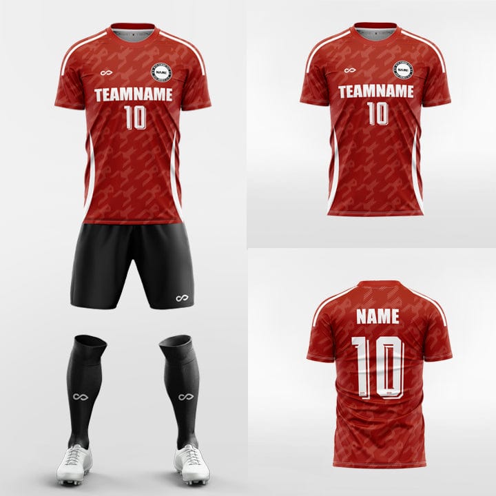 XTeamwear Soccer Uniforms Air-Custom Soccer Jerseys Kit Sublimated Design