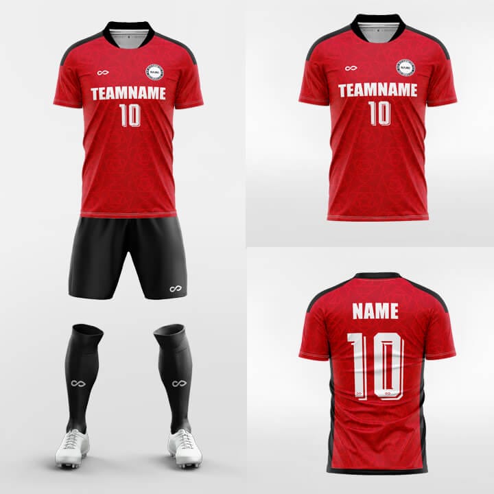 XTeamwear Soccer Uniforms Almond - Custom Soccer Jerseys Kit Sublimated Design