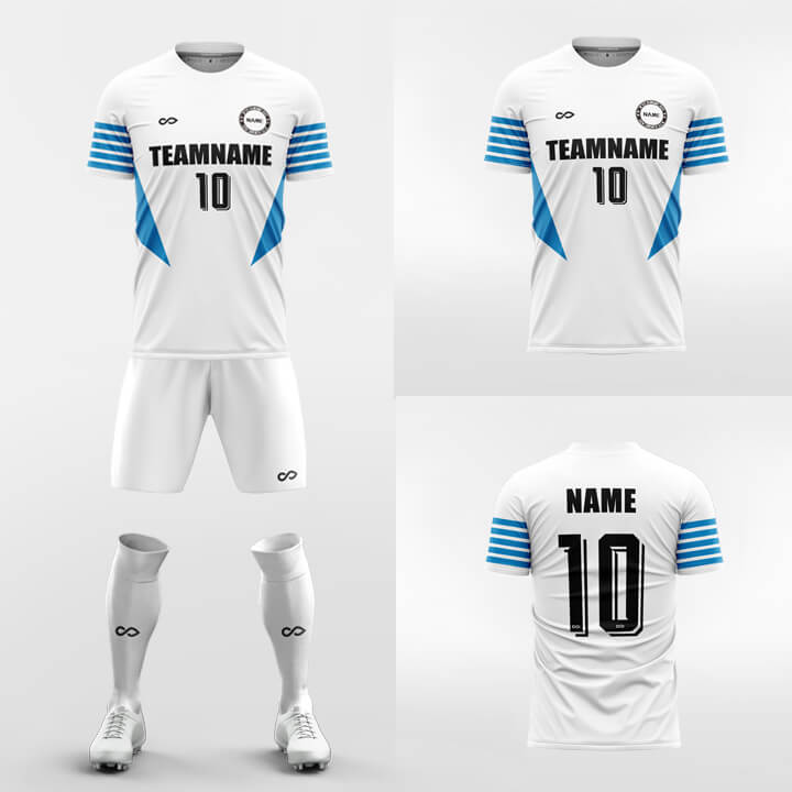 XTeamwear Soccer Uniforms Angelfish - Custom Soccer Jerseys Kit Sublimated Design