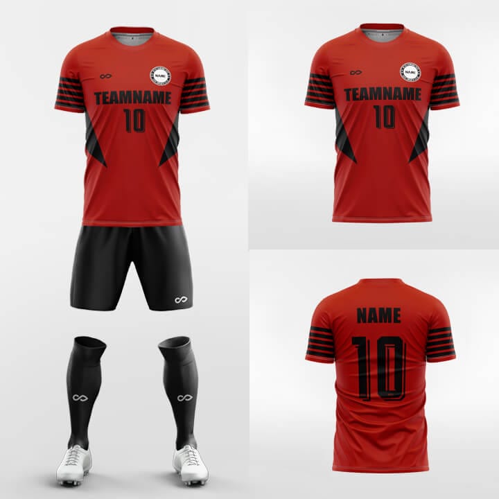 XTeamwear Soccer Uniforms Angelfish - Custom Soccer Jerseys Kit Sublimated Design