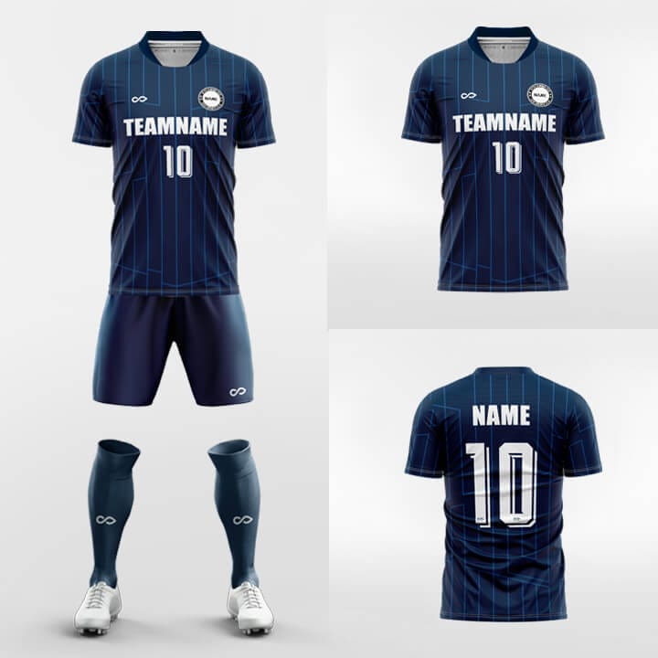 XTeamwear Soccer Uniforms Appease - Custom Soccer Jerseys Kit Sublimated Design