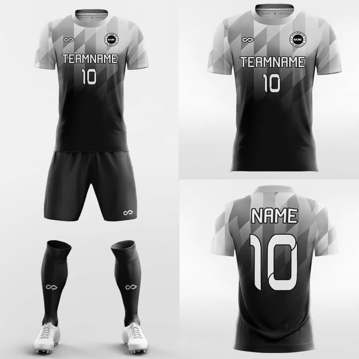 XTeamwear Soccer Uniforms Argle Print Custom Soccer Jerseys Kit Sublimated Design