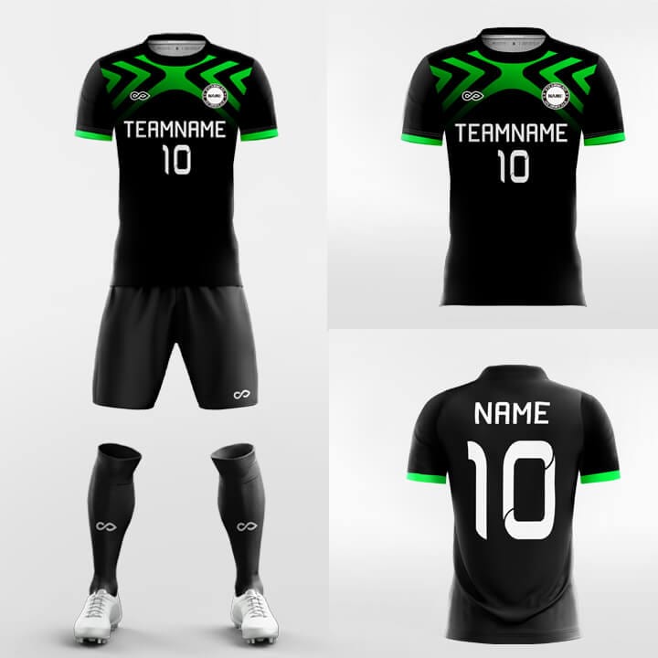 XTeamwear Soccer Uniforms Armor - Sublimated Design Custom Soccer Jerseys Set