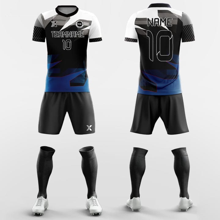 XTeamwear Soccer Uniforms Battle Field - Custom Soccer Jerseys Kit Sublimated for School