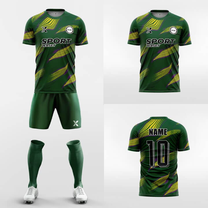 XTeamwear Soccer Uniforms Bay-Custom Soccer Jerseys Kit Sublimated Design