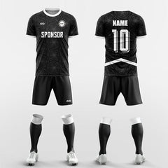 XTeamwear Soccer Uniforms black / S bloom - Custom Soccer Jerseys Kit Sublimated for Team