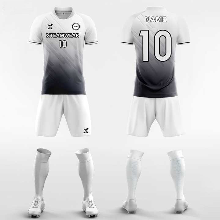 XTeamwear Soccer Uniforms Black / S Gradient - Custom Soccer Jerseys Kit Sublimated for University