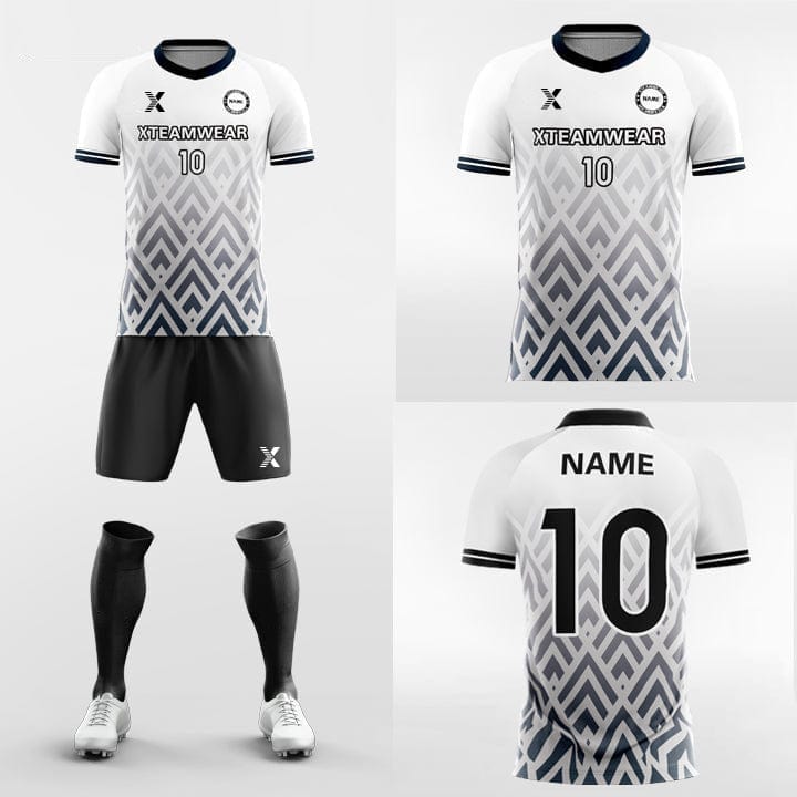 XTeamwear Soccer Uniforms Black / S Graphic - Custom Soccer Jerseys Kit Sublimation for Youth