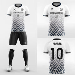 XTeamwear Soccer Uniforms Black / S Graphic - Custom Soccer Jerseys Kit Sublimation for Youth
