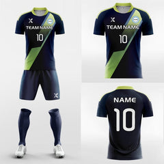 XTeamwear Soccer Uniforms Black / S Honor Ribbon - Custom Soccer Jerseys Kit Sublimated for Academy