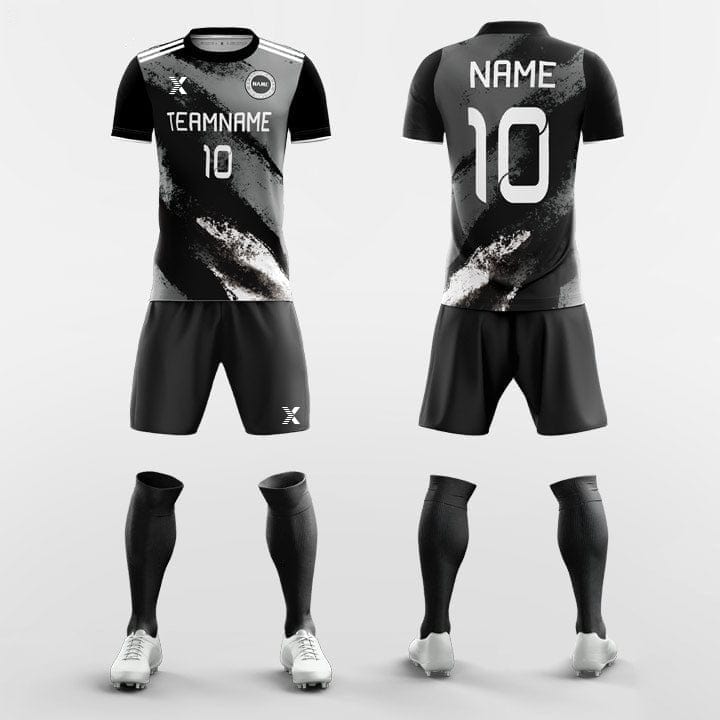 XTeamwear Soccer Uniforms Black / S Marble - Custom Soccer Jerseys Kit Sublimated for League