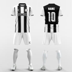 XTeamwear Soccer Uniforms black / S Tuxedo - Custom Soccer Jerseys Kit Sublimated for Team