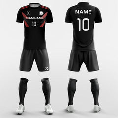 XTeamwear Soccer Uniforms Black / S Wings - Custom Soccer Jerseys Kit Sublimated for Academy