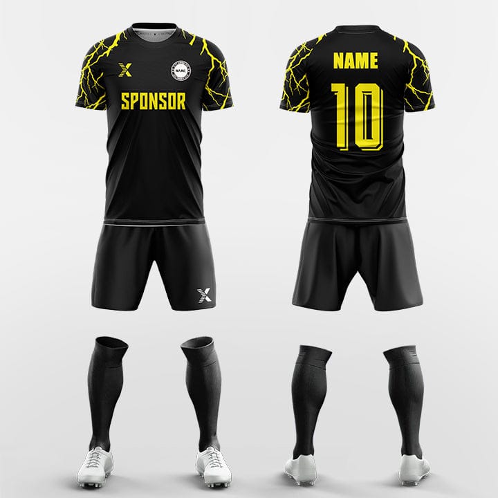 XTeamwear Soccer Uniforms Blood Power - Custom Soccer Jerseys Kit Sublimated for Team