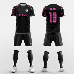XTeamwear Soccer Uniforms Blood Power - Custom Soccer Jerseys Kit Sublimated for Team