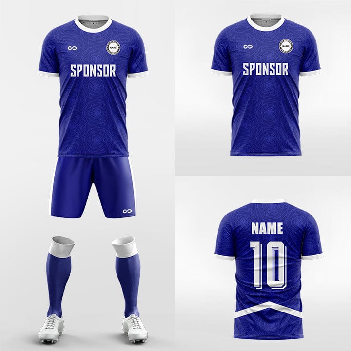 XTeamwear Soccer Uniforms bloom - Custom Soccer Jerseys Kit Sublimated for Team