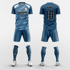 XTeamwear Soccer Uniforms Blue / S Aeolus - Custom Soccer Jerseys Kit Sublimated Design
