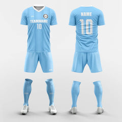 XTeamwear Soccer Uniforms Blue / S Ambition - Custom Soccer Jerseys Kit Sublimated Design