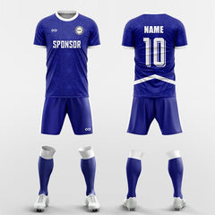 XTeamwear Soccer Uniforms blue / S bloom - Custom Soccer Jerseys Kit Sublimated for Team