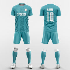 XTeamwear Soccer Uniforms blue / S Disorder - Custom Soccer Jerseys Kit Sublimated for Team