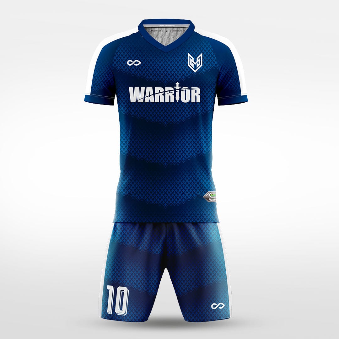 XTeamwear Soccer Uniforms blue / S General on Horseback - Custom Soccer Jerseys Kit Sublimated for Team - WS204GCZY3