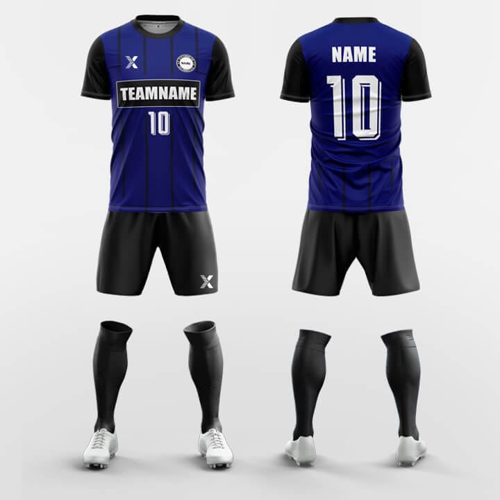 XTeamwear Soccer Uniforms Blue / S Harry-Custom Soccer Jerseys Kit Sublimated Design