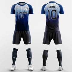 XTeamwear Soccer Uniforms Blue / S Icicle - Custom Soccer Jerseys Kit Sublimated for Club FT260112S