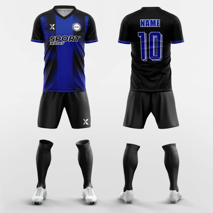 XTeamwear Soccer Uniforms Blue / S Impetus-Custom Soccer Jerseys Kit Sublimated Design