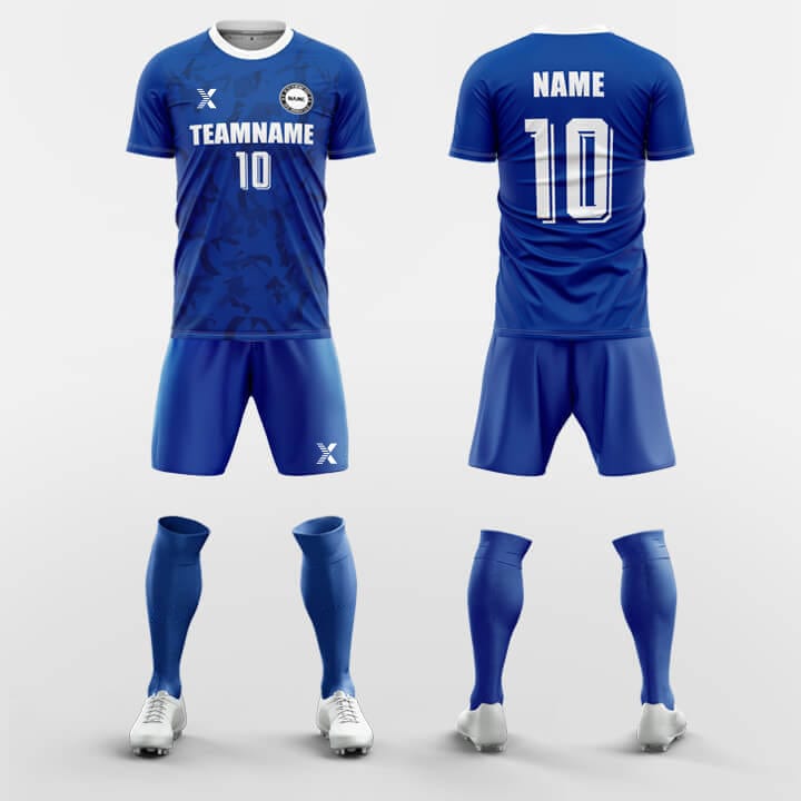 XTeamwear Soccer Uniforms Blue / S Lane-Custom Soccer Jerseys Kit Sublimated Design