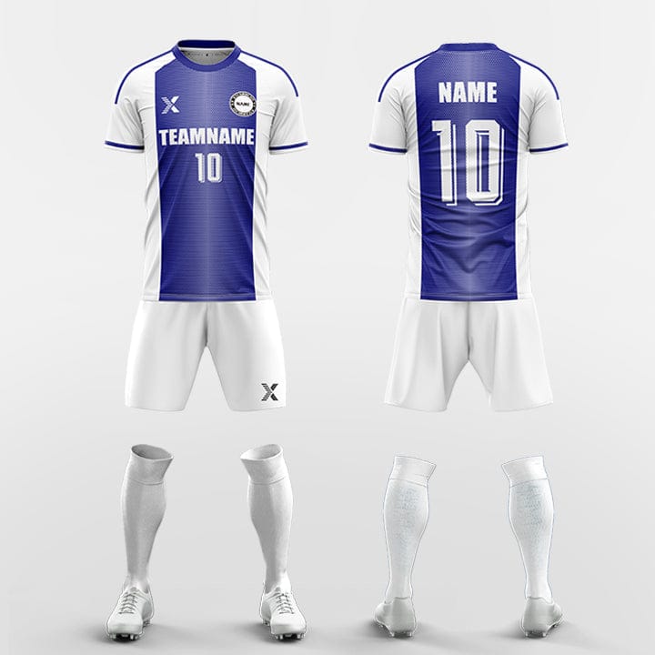 XTeamwear Soccer Uniforms Blue / S Latte art particles - Custom Soccer Jerseys Kit Sublimated for Team